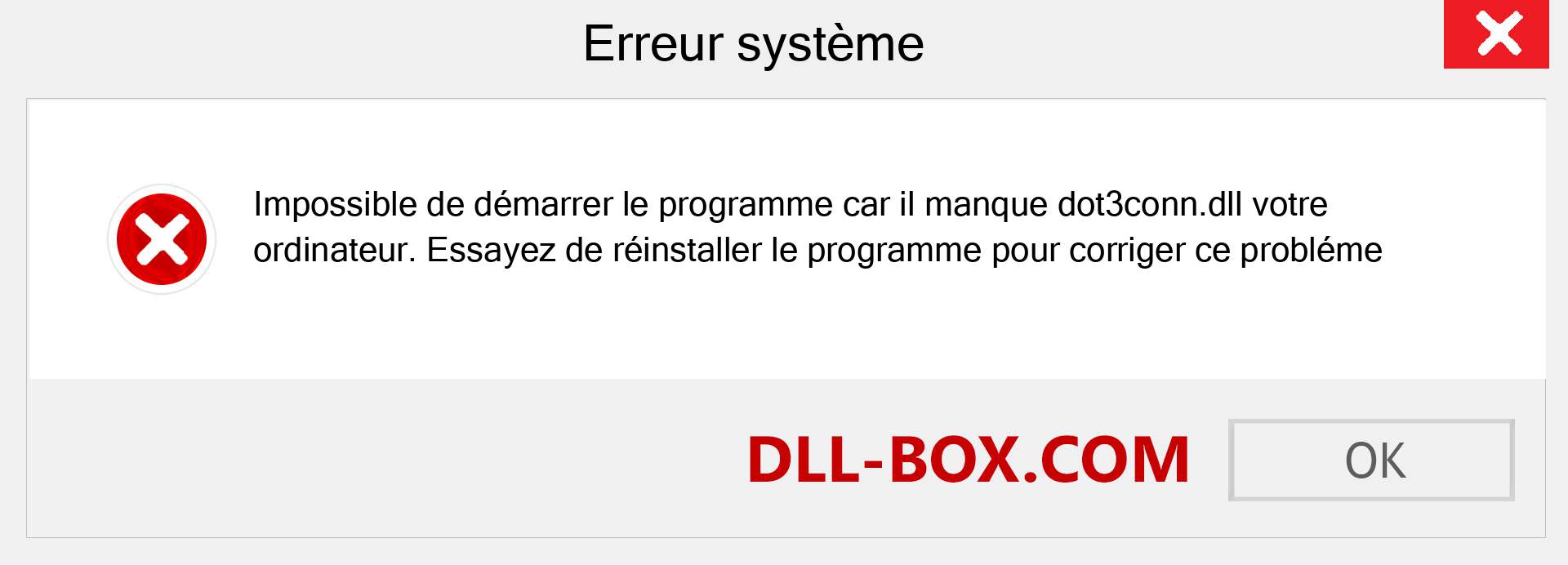 Le fichier dot3conn.dll est manquant ?. Télécharger pour Windows 7, 8, 10 - Correction de l'erreur manquante dot3conn dll sur Windows, photos, images